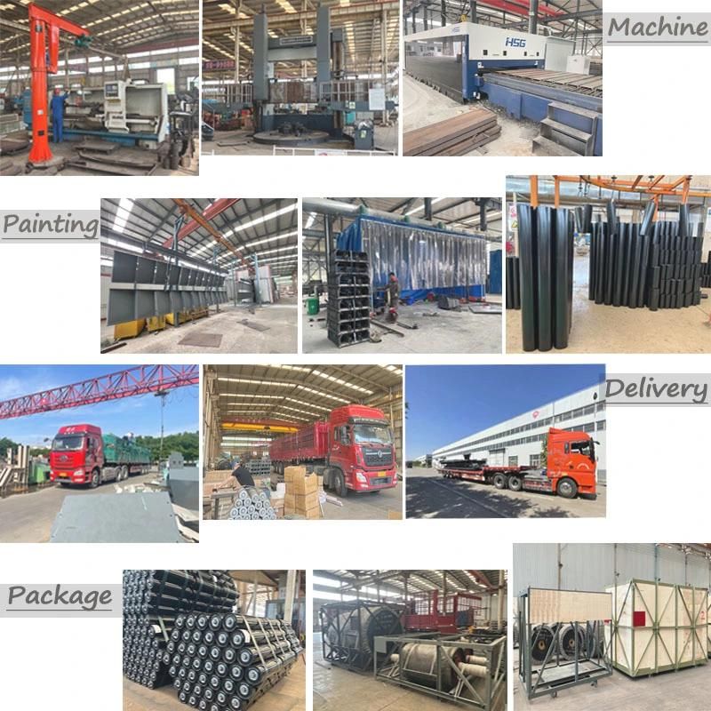 High Quality Long-Distance Belt Conveyor System for Downhole Mining/Power Plant/Cement/Port/Chemical