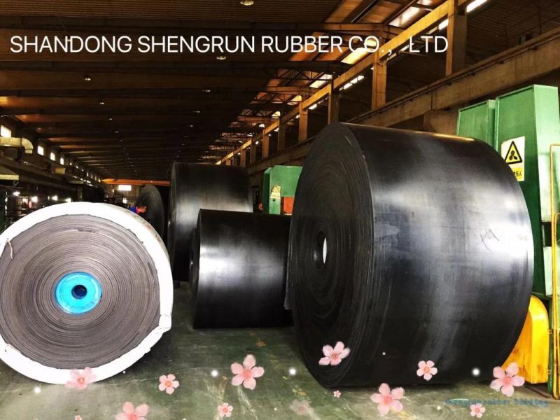 Conveyor Belting Oil Resistant Rubber Nn100-Nn500 Textile Framework Conveyor Belt