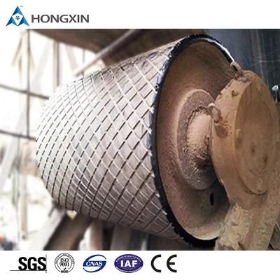 High Wear Resistant Conveyor Diamond Pulley Lagging Rubber Sheet