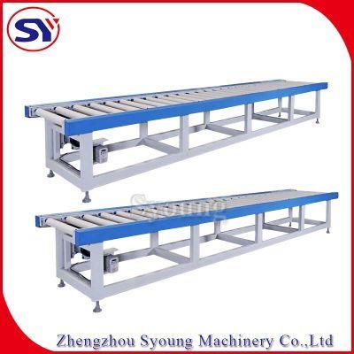 Polyurethane Coated Steel Roller Conveyor for Sorting and Handling Materials