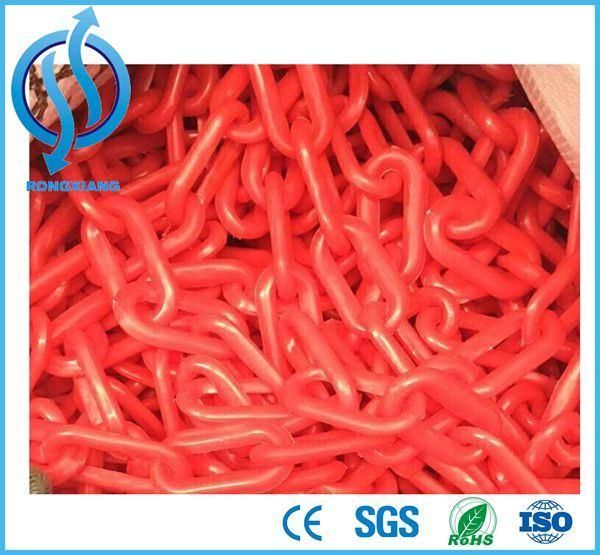 Different Sizedecorative Plastic Chain Red and White