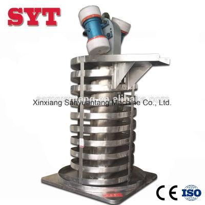 Material Handling Cooling Screw Vibratory Elevator, Vibrating Spiral Conveyor