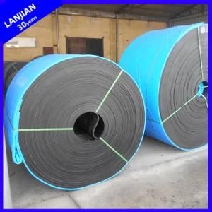 Nn100-Nn500 Black Nylon Rubber Conveyor Belt
