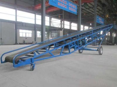 Powder Coating Industrial Mobile Belt Conveyor System for Gravel