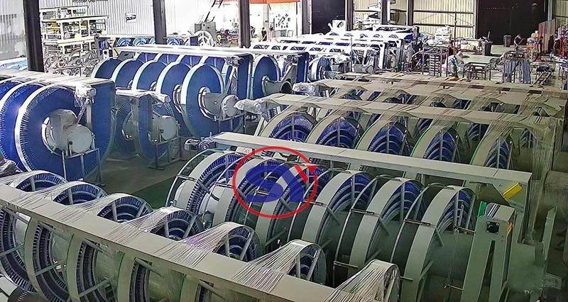 Full Automatic Box Vertical Elevating Lifting Spiral Conveyor Chute