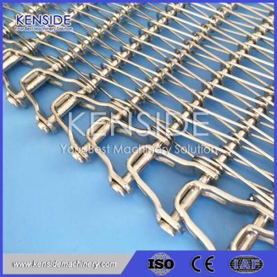 Space Saver Conveyor Belt Stainless Steel Belt for Spiral Coolers