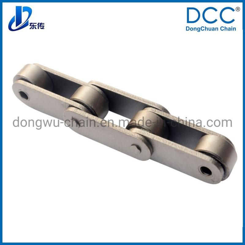 Nickel-Plated Steel Industrial Drag Lumber Hollow Pin Roller Chains for Transmisson