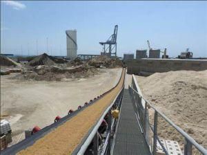 Rubber Conveyor Belt Transaportation for Handling of Large Material