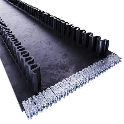 Wear Resistant Side Wall Rubber Conveyor Feeder Belt for Coal Feeder
