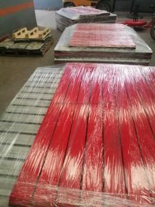 Red Color UHMWPE Impact Bar for Conveyor System