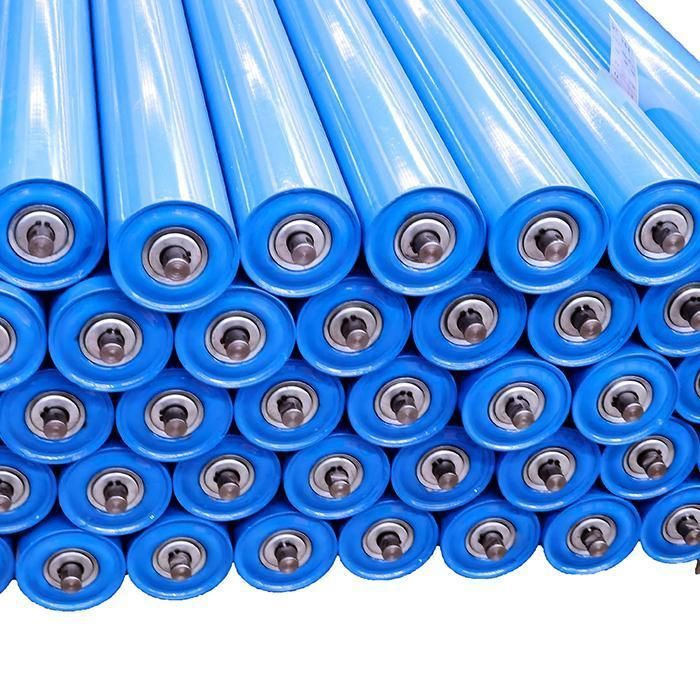 Wholesale Belt Conveyor Impact Rubber Roller Coated Roller Supplier