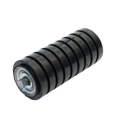 Different Standards Impact Roller with Black Ends for Mining Conveyor