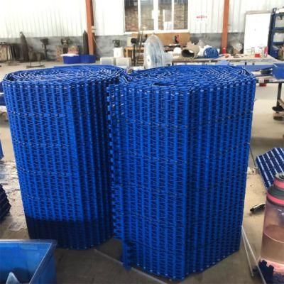 Flush Grid Plastic Modular Cargo Conveyor Belt for Logistics Industry Sorting