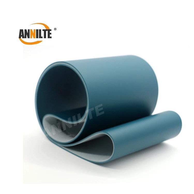 Annilte Manufacturers Direct Industrial Belt Dark Green Oil-Resistant PU Food Grade Conveyor Belt Mechanical