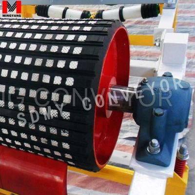 Conveyor Drive Pulley with Ceramic Lagging in High Quality