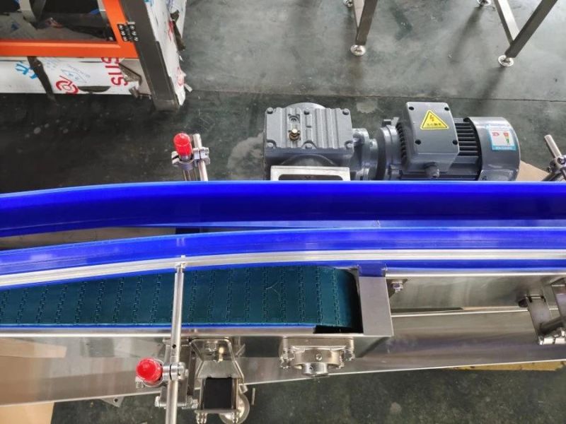 Flat Transfer Belt Conveyor for Water Filling Machinery
