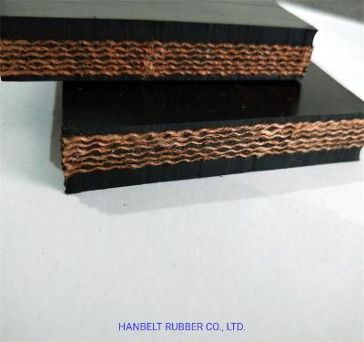 Ep250 ISO9001 Standard Rubber Ep Conveyor Belt for Mining