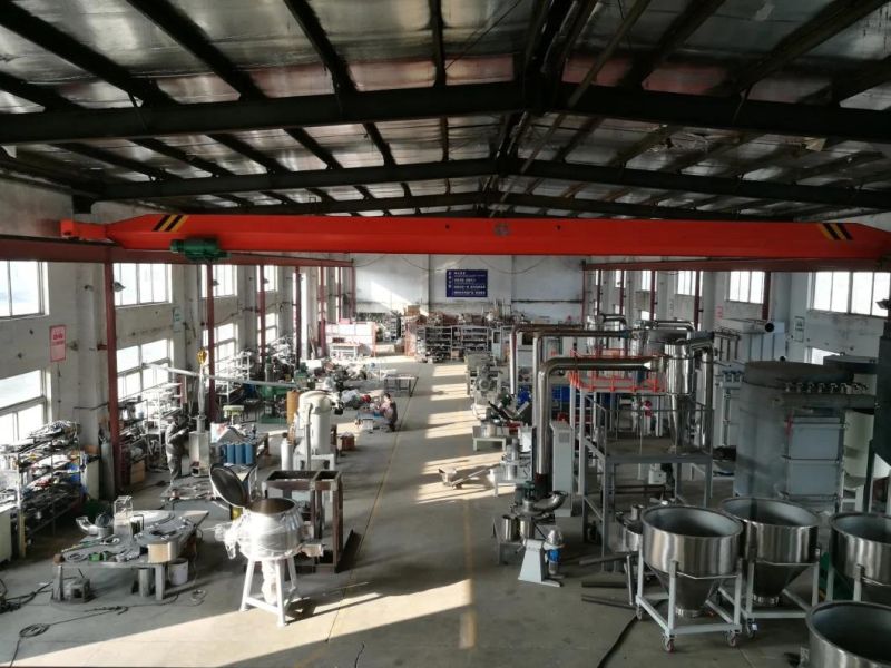 Powder Coating Automatic Stainless Steel Band Cooling Crushing