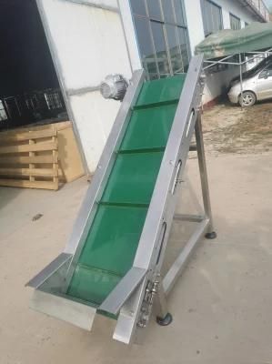 Green Flat Belt Conveyor / Conveyer System for Industrial Assembly Production Line