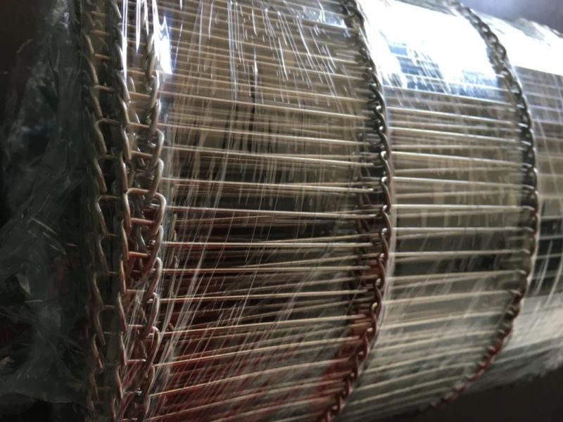 304 Stainless Steel Flat Flex Wire Mesh Conveyor Belt