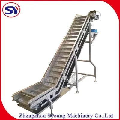 Professional Incline Plate Belt Conveyor for Iron Slag