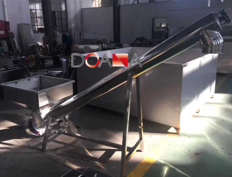 SS304 Screw Conveyor Equipment for Foods Processing