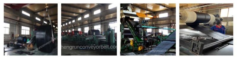 Conveyor Belting Heat Resistant /Flame Resistant Rubber Fabric Conveyor Belt for Coal Mine