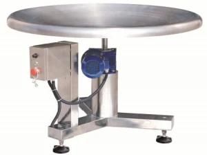 Automatic Rotary Turn Table for Collection of Pouches