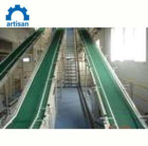 PVC Rubber Belt Conveyor for Bottle/Carton Injection Moulding Machine