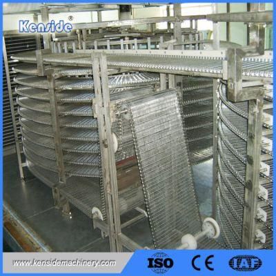 Cooling Spiral Conveyor for Food Processing