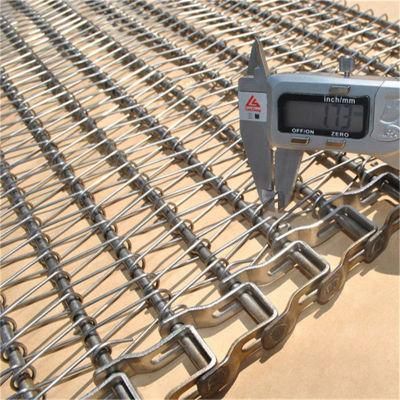 High Temperature Stainless Steel Chain Wire Mesh Belt Conveyor Belt