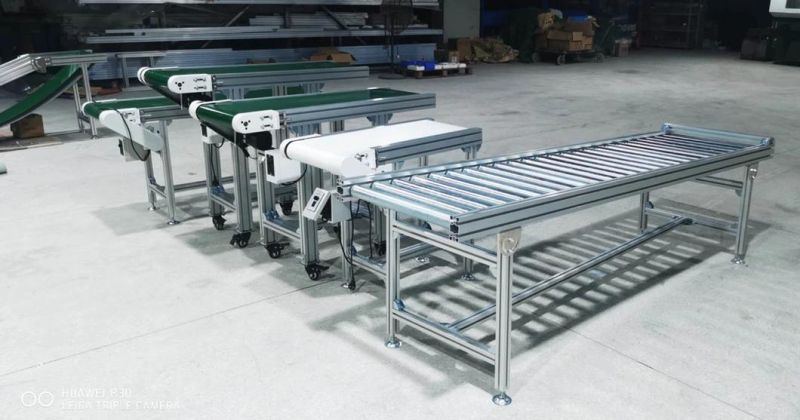 Automatic Free Flow Straight Gravity Roller Conveyor