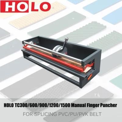 Manual Finger Puncher Conveyor Belt Punching Machine