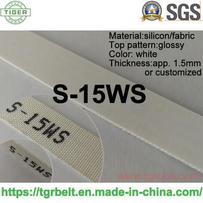 Chinese Manufaturer Food Safe Heat Resistant Silicone Conveyor Belt for Food Production Lines Conveying Directly