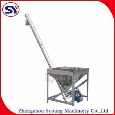 Sanitary Inclined Conveyor Hopper Screw Conveyor for Packing Machine