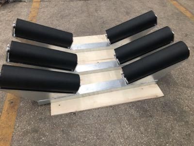 Factory Provide 3 Roll Idler Conveyor Roller Frame for Materials