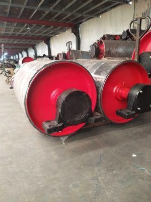 Mute Belt Conveyor Bend Pulleys with Rubber for Conveyor