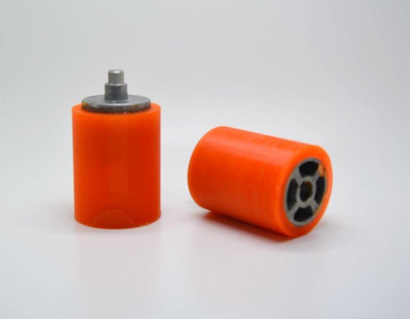 Factory Supply Base on Drawings Any Rubber Roller Polyurethane Roller Wheel Caster