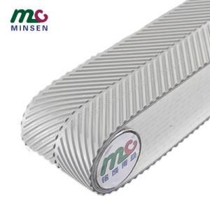 5.0mmpvc Grey Fishbone Pattern Non-Slip Conveyor Belts Belting Manufacturer