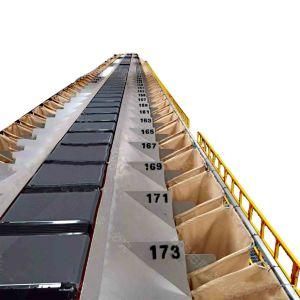 Cross Belt Sorting Conveyor Automatic Express Parcel Sorting Machine Push-Tray Sorters