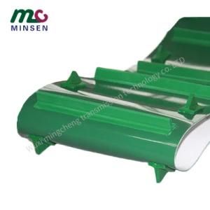 Factory Green PVC/PU/Pvk Light Duty Industrial Conveyor/Timing/Transmission Belting/Belt with Baffle Plate
