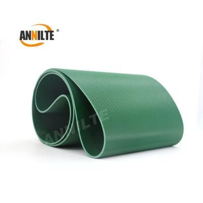 Annilte Factory Green Diamond PVC Flat Conveyor Belt FDA Grade PVC Conveyor Belt and Material Handling