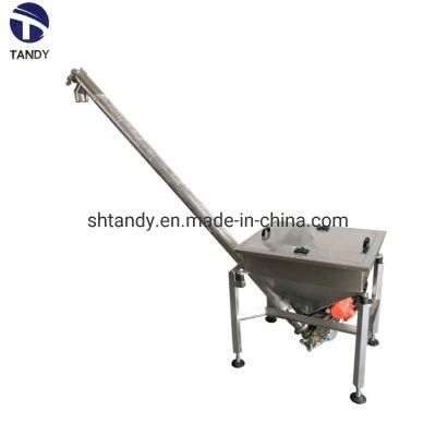 Customized Inclined Screw Conveyor with Hopper