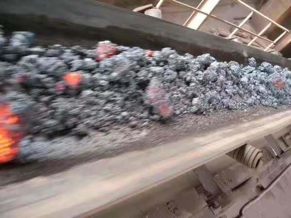 Fire Resistant Rubber Conveyor Belt for Sinter Ore Hot Coke Cement Metallurgy