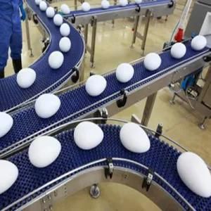 China Manufacture Plastic Rubber Modular Belt Conveyor for Food Transportation