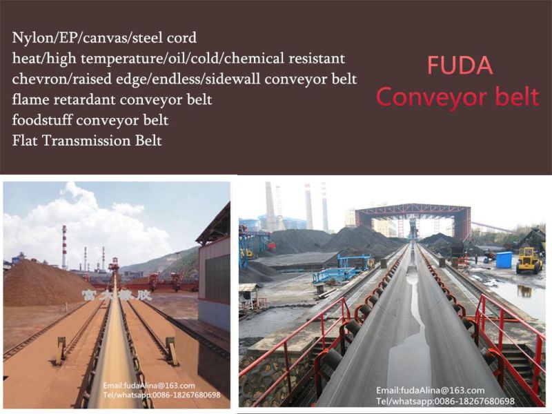High Quality Cheap Custom Oil Resistant Conveyor Belt Exporters and Sand Conveyor System