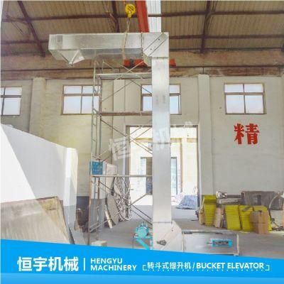 Z Type ABS Bucket Elevator for Popcorn Conveying