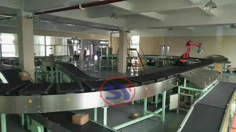 Food Processing Line Rubber Belt Conveyor Equipment for Picking Date Jujube