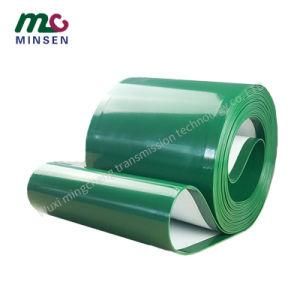 Factory Anti-Friction Edge Conveyor Belt Bag Edge Conveyor Belt Sealing Edge Conveyor Belt Green PVC Conveyor Belt