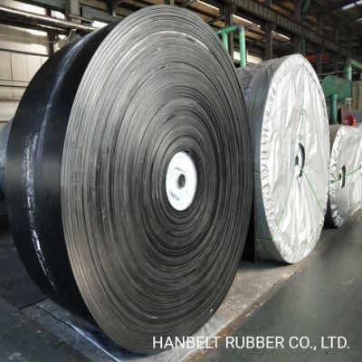 Ep300/Nn Rubber Conveyor Belt Reinforced with Polyester Canvas